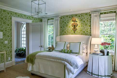 What's Your Green Decorating Style? This or That WindowDesignsEtc.com -- Margaux Interiors Limited - Photo by Blayne Beacham