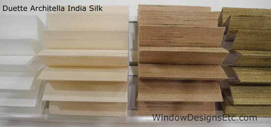 Hunter Douglas Duette® Architella India Silk creates compelling design statements.