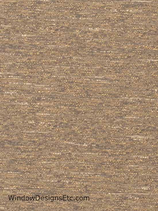 Trend Fabric in brown and tan tweed selected for drapery in home office project in Princeton, MA. See more on WindowDesignsEtc.com