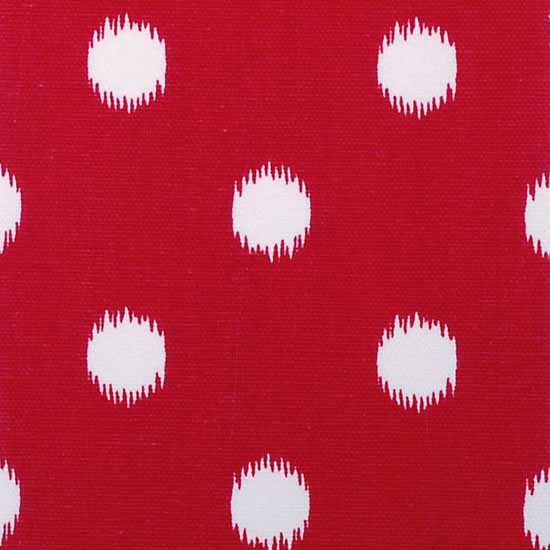 Red with white polka dots. Favorite red fabrics by Duralee on Window Designs Etc. By Marie Mouradian