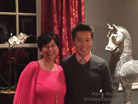 Marie Mouradian and Vern Yip 2015....more on the blog WindowDesignsEtc.com