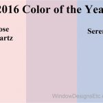 Rose Quartz and Serenity combined. Pantone 2016 Color of the year. - more on the blog WindowDesignsEtc.com.