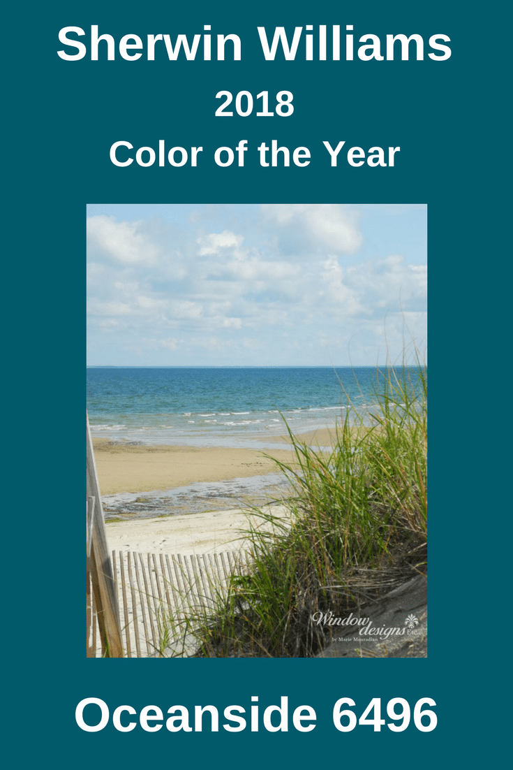 Oceanside Cape Cod Bay Sherwin Williams 2018 Color of the Year